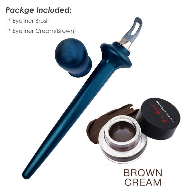Silicone Eyebrush & Eyeliner Kit
